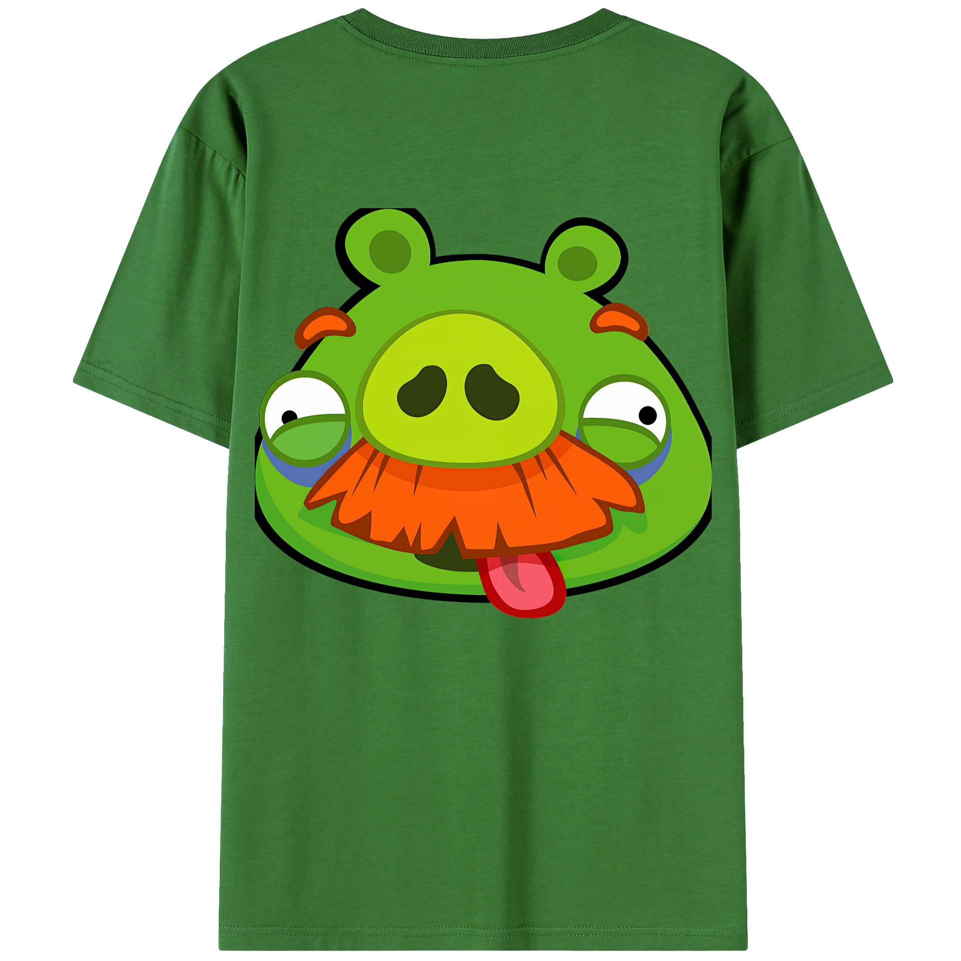 Angry Birds アングリーバード レディース半袖Tシャツ(バックプリント)